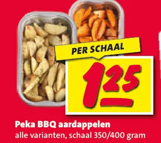 Aanbieding: Peka BBQ aardappelen