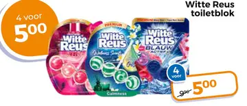 Aanbieding: Witte Reus toiletblok