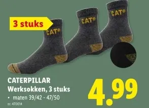 Promotie: Werksokken 3 stuks
