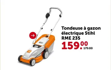 Offre: Tondeuse à gazon RME 235 électrique