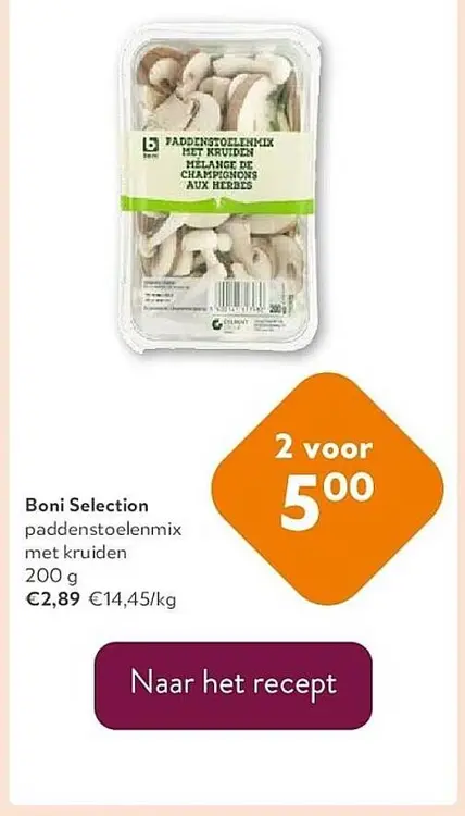 Promotie: paddenstoelenmix