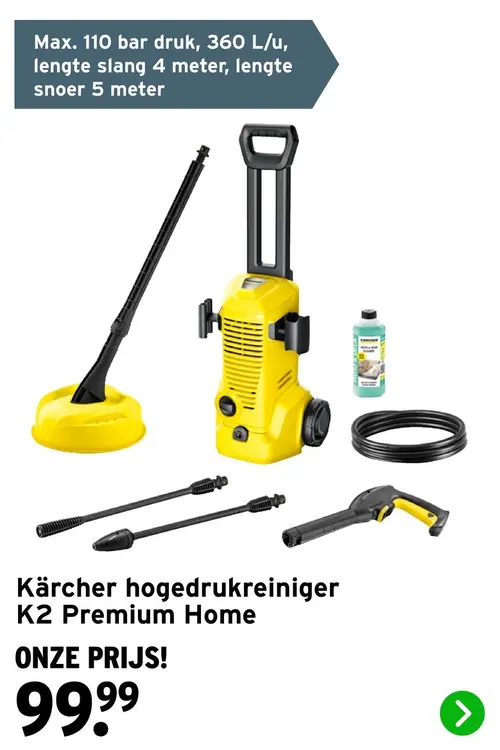Aanbieding: Hogedrukreiniger K2 Premium Home