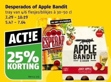 Aanbieding: Desperados of Apple Bandit