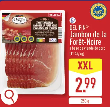 Offre: Jambon de la Forêt-Noire