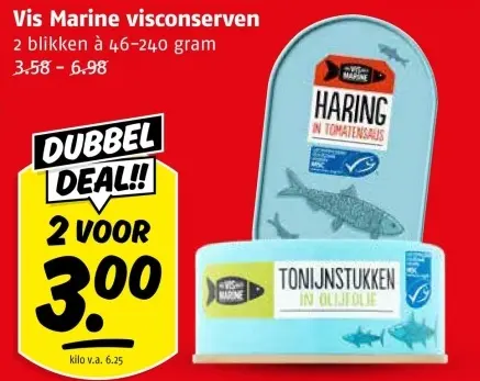 Aanbieding: visconserven