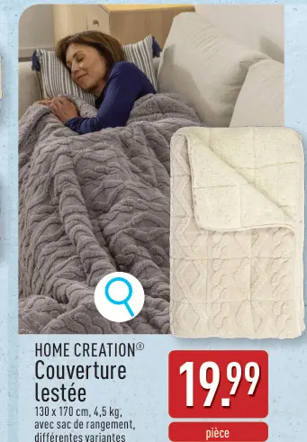 Offre: Couverture lestée