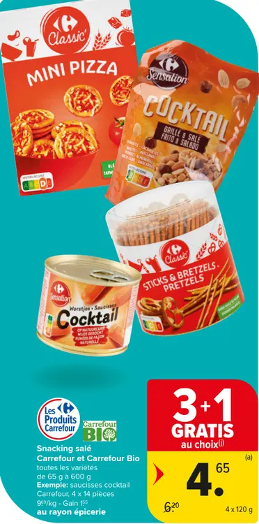 Offre: Snacking salé