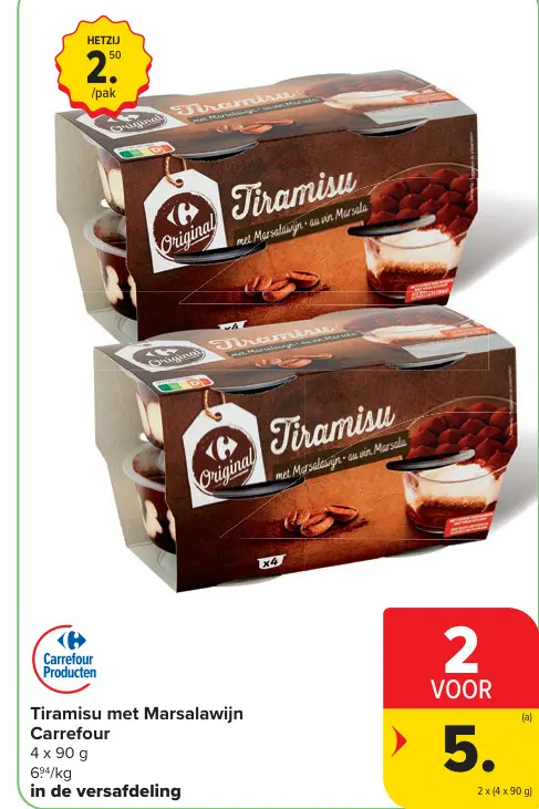 Promotie: Tiramisu met Marsalawijn