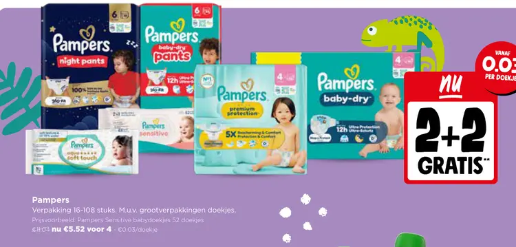 Promotie: Pampers