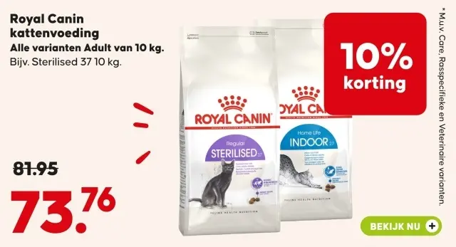 Aanbieding: Kattenvoeding