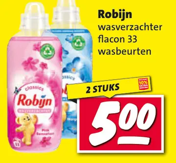 Aanbieding: Robijn wasverzachter