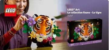 Offre: LEGO® Art La collection Faune - Le tigre