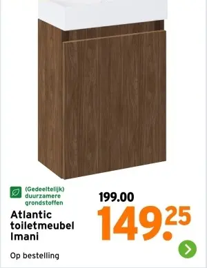 Aanbieding: Atlantic toiletmeubel Imani