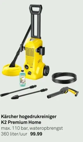 Aanbieding: hogedrukreiniger K2 Premium Home