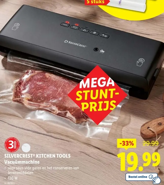 Aanbieding: Vacuümmachine
