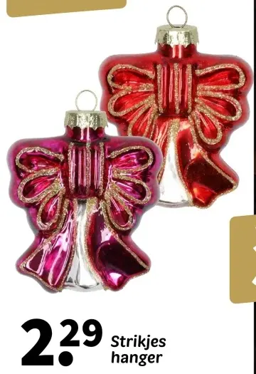 Aanbieding: Strikjes hanger