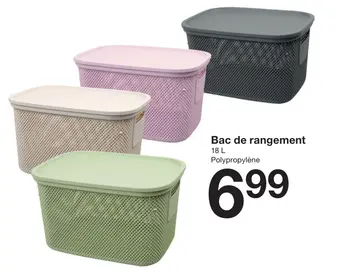 Offre: Bac de rangement