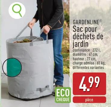 Offre: Sac pour déchets de jardin