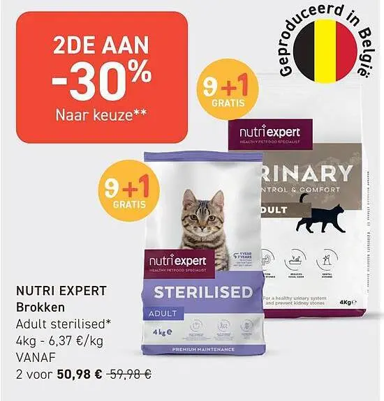 Promotie: Brokken Adult sterilised