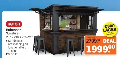 Aanbieding: Buitenbar Signature