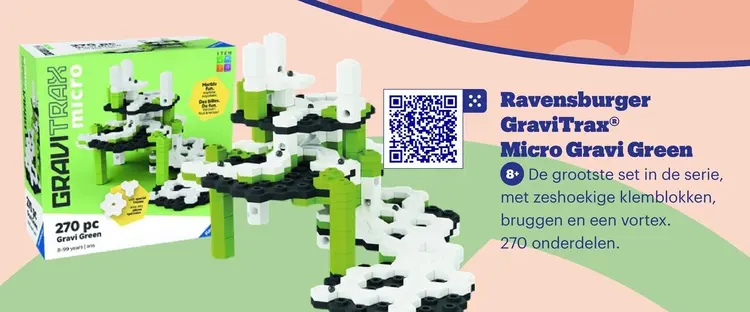 Aanbieding: Ravensburger GraviTrax® Micro Gravi Green