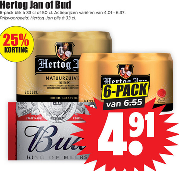 Aanbieding: Hertog Jan pils