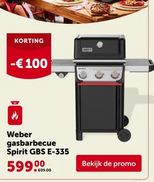 Aanbieding: Weber gasbarbecue Spirit GBS E-335