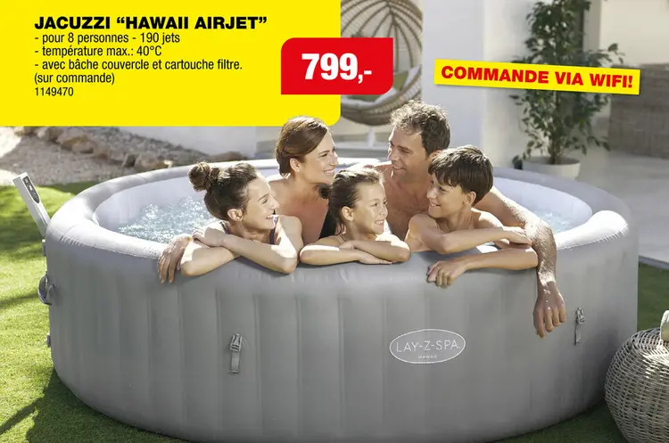 Offre: Jacuzzi "hawaii airjet"