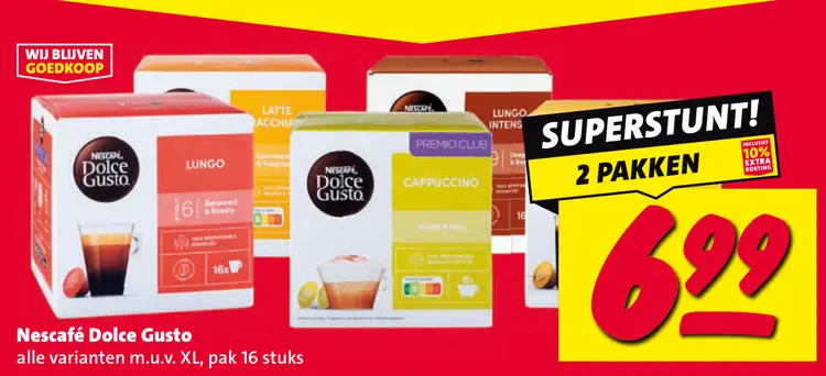 Aanbieding: Nescafé Dolce Gusto