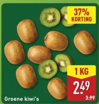 Aanbieding: Groene kiwi's