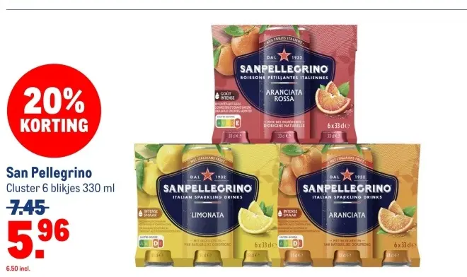Aanbieding: San Pellegrino
