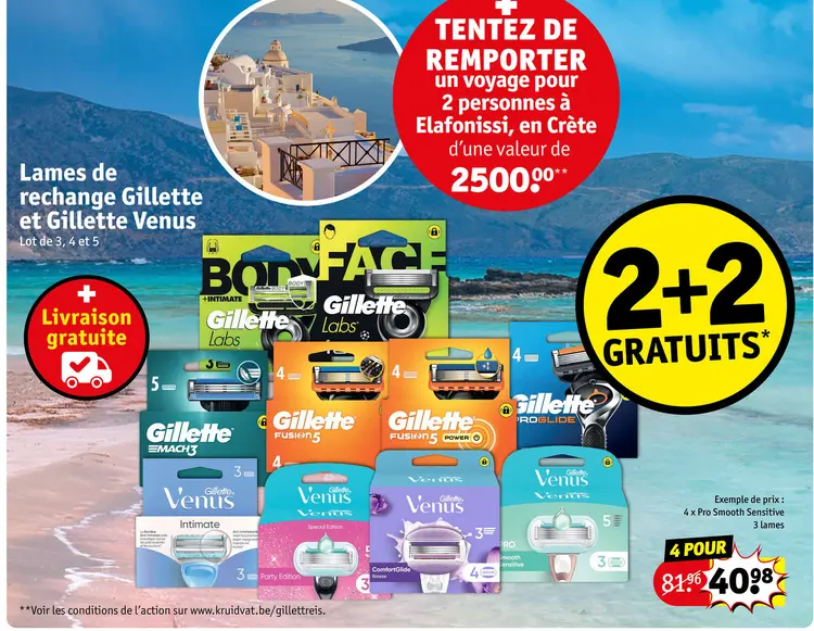 Offre: Lames de rechange