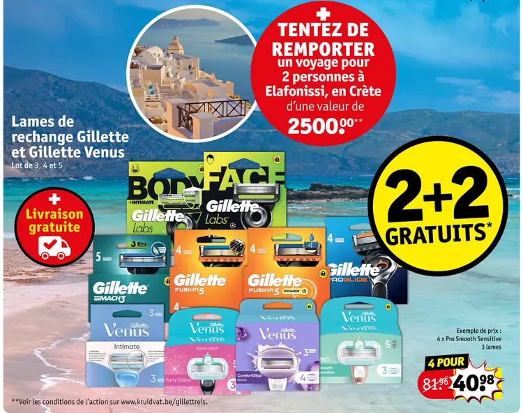 Offre: Lames de rechange