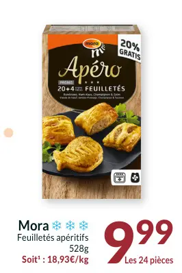 Offre: Feuilletés apéritifs