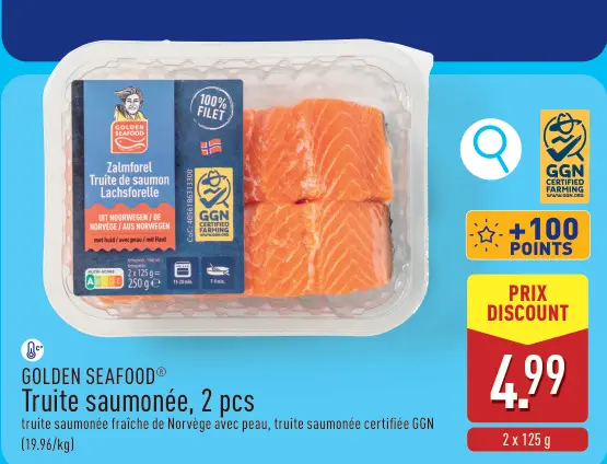 Offre: Truite saumonée