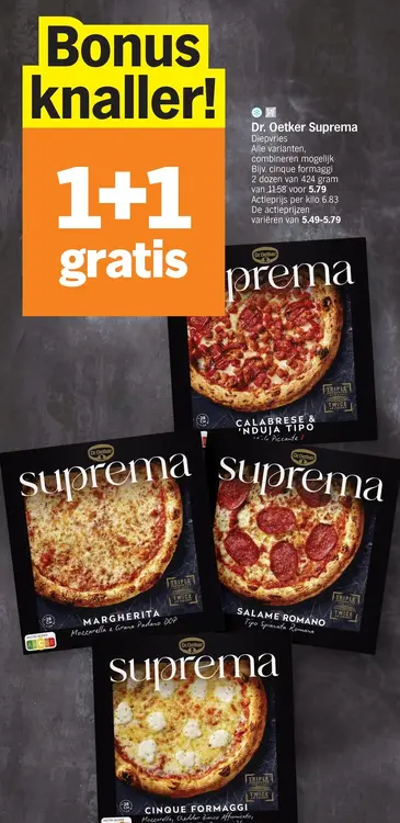 Promotie: Suprema