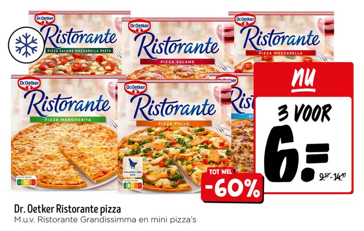 Aanbieding: Ristorante pizza