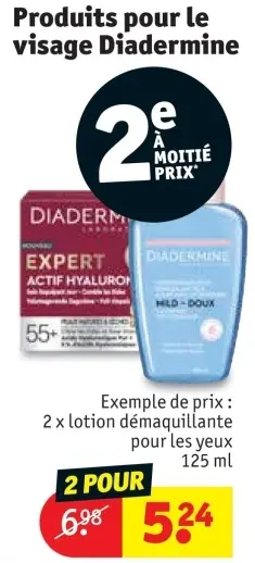 Offre: Lotion démaquillante pour les yeux