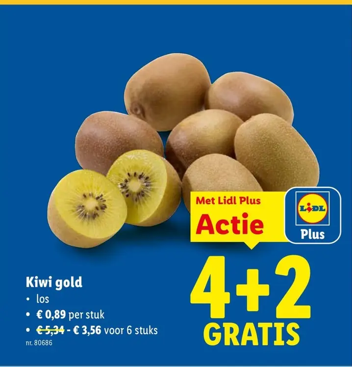Promotie: Kiwi gold