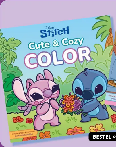 Promotie: Stitch Cute & Cozy COLOR