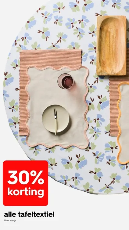Aanbieding: Alle tafeltextiel