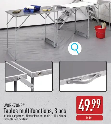 Offre: Tables multifonctions