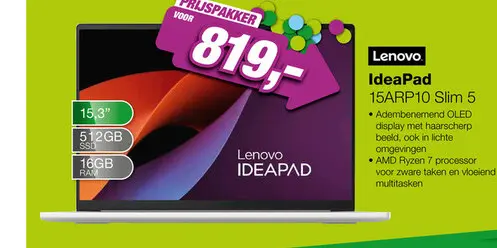Aanbieding: Lenovo IdeaPad Slim 5 15ARP10 Laptop