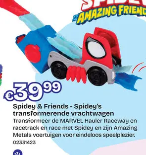 Aanbieding: Spidey & Friends - Spidey's transformerende vrachtwagen