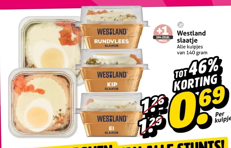 Westland slaatje
