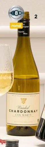 Aanbieding: Wooded CHARDONNAY COS MARTY