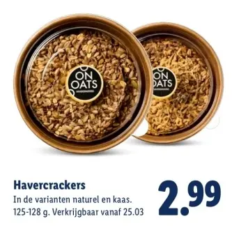 Aanbieding: Havercrackers