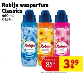 Promotie: Wasparfum Classics