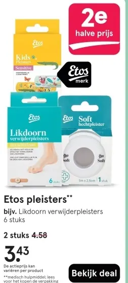 Aanbieding: Etos pleisters