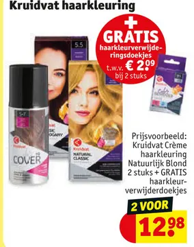 Aanbieding: Kruidvat haarkleuring